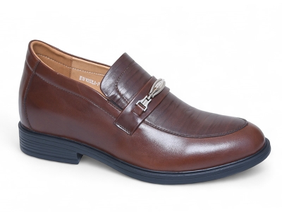 Giày lười tăng 8cm chiều cao da thật